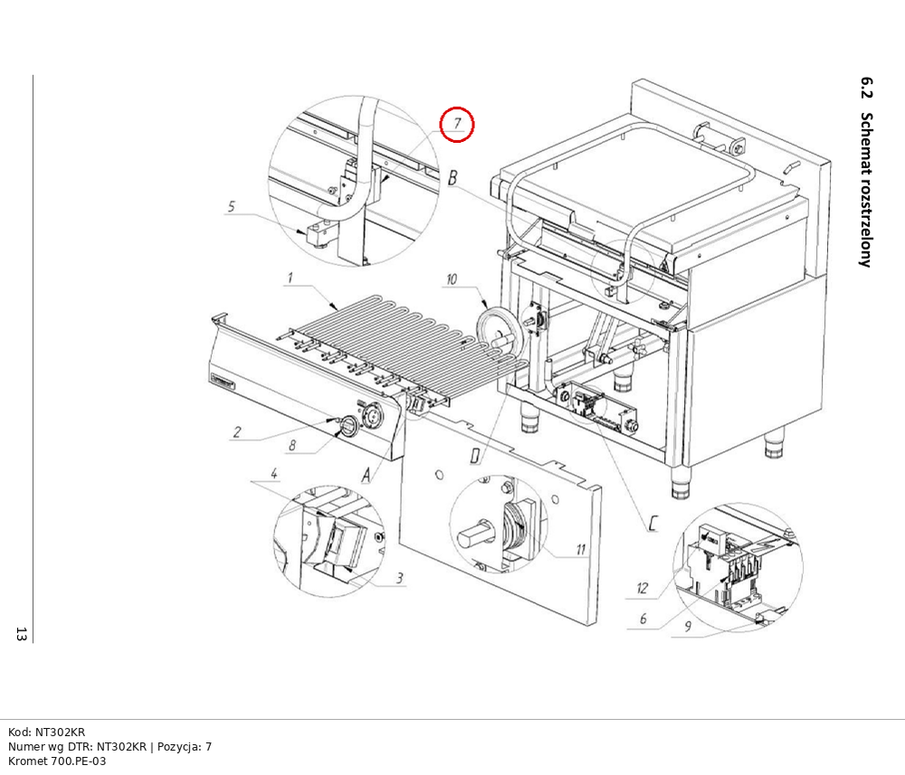 Ogranicznik Kromet - NT302KR