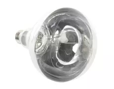 gniazdo promiennika podczerwieni e27 240V 150W ø 125mm l 173mm typ br125 szkło przezroczyste twarde