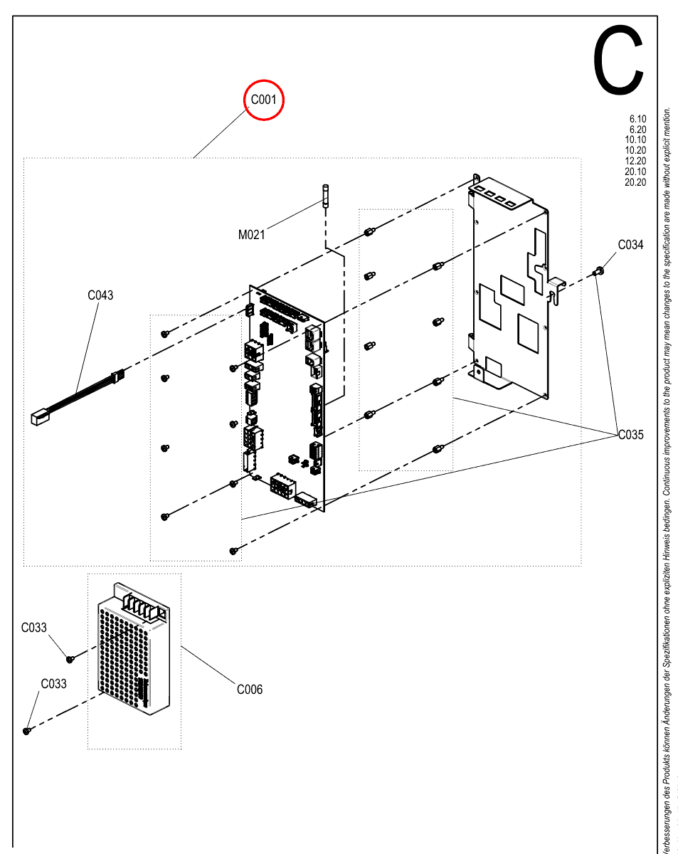 Płyta sterująca SIB z powłoką ochronną, opcja do pieca Convotherm 4 / maxx pro - 6064038