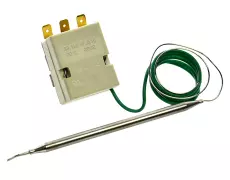 termostat regulacyjny 1-fazowy 32-90 °C 6x129mm dł. kapilary 710mm EGO 375.130