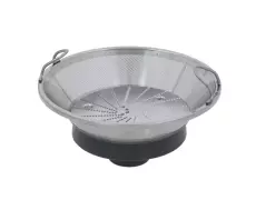 kosz wirówki z tarczą ścierającą do sokowirówki śr. 190mm wys. 90mm