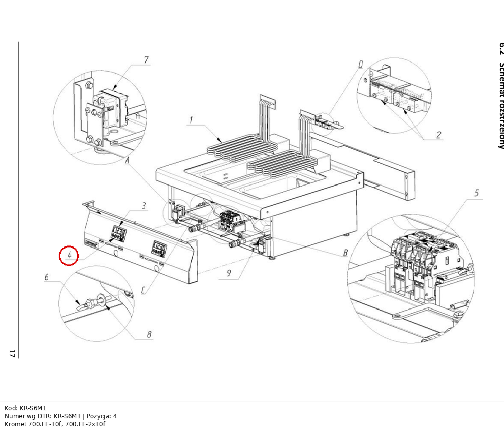Klawiatura Kromet - KR-S6M1