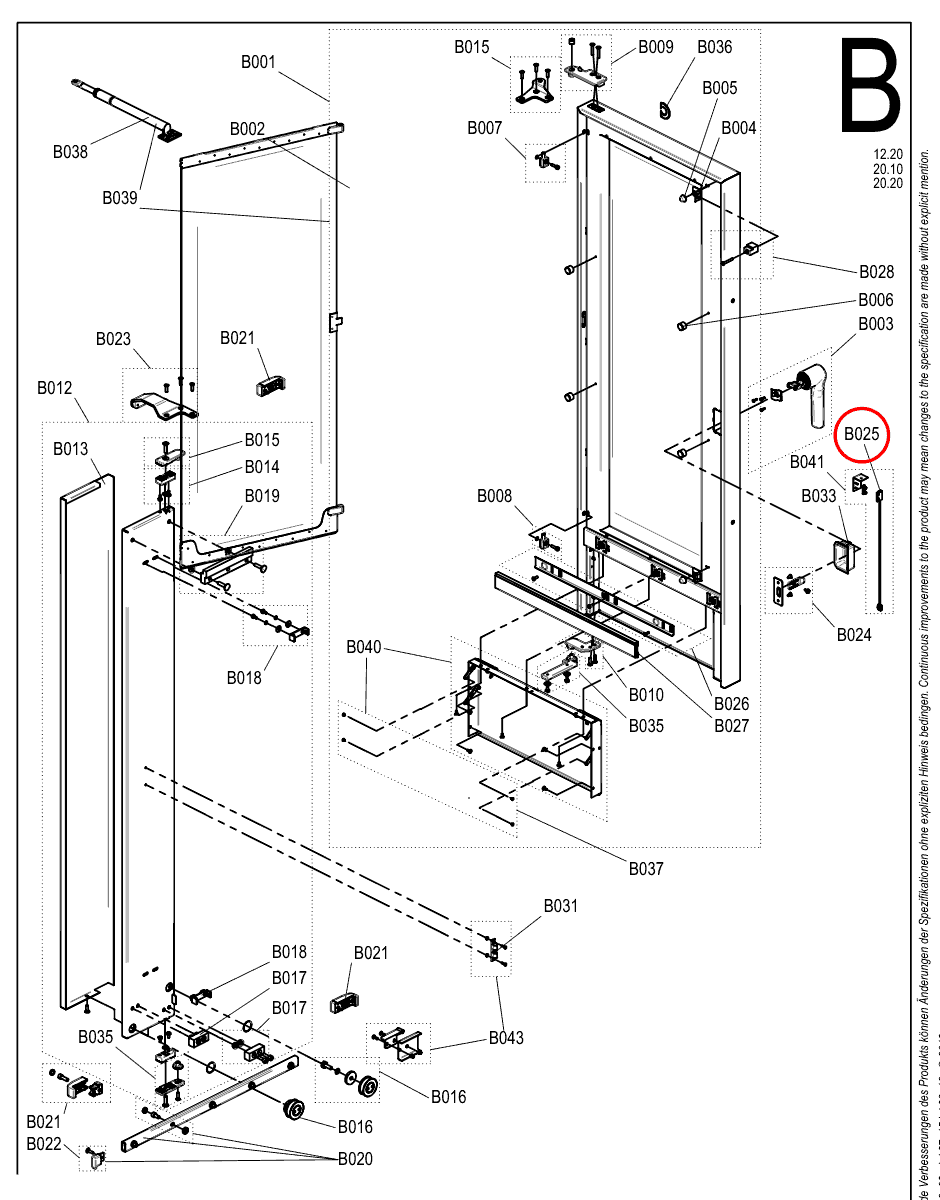Wyłącznik kontaktowy drzwi do pieca Convotherm 4 / maxx pro - 5056328
